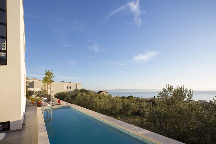 Luxury villa with pool, Makarska
