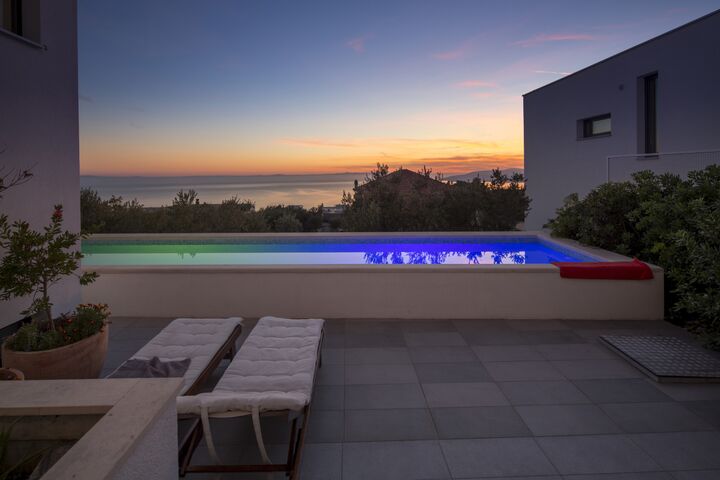 Luxury villa with pool, Makarska