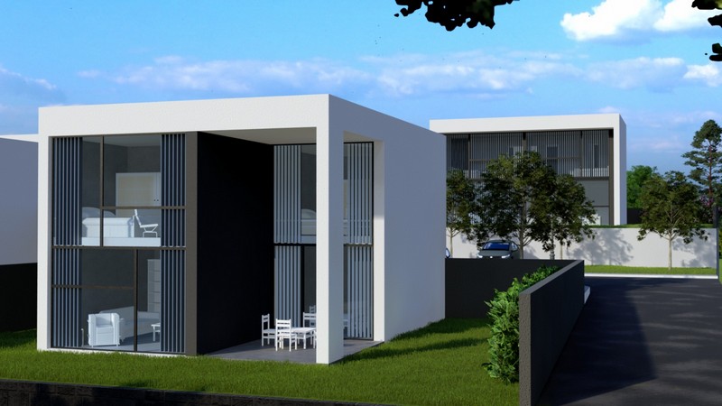 Makarska project of small villas with pool