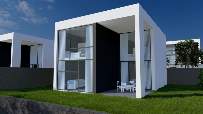 Makarska project of small villas with pool