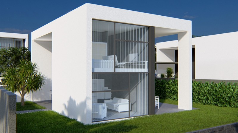 Makarska project of small villas with pool