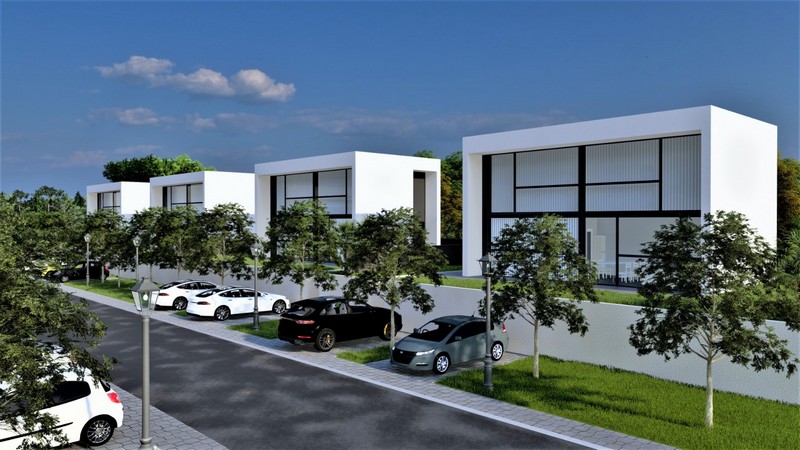 Makarska project of small villas with pool