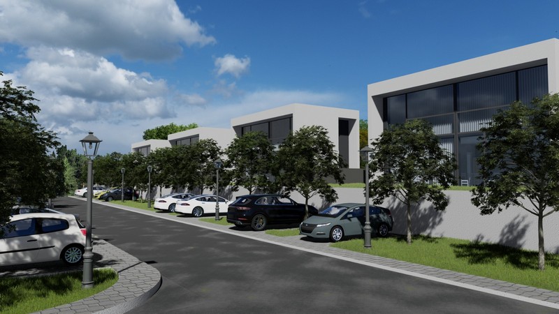 Makarska project of small villas with pool