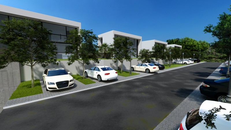 Makarska project of small villas with pool