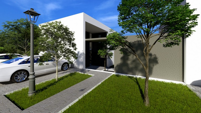 Makarska project of small villas with pool