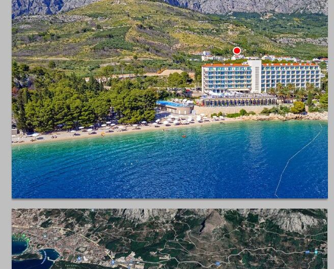 Tučepi two bedroom apartment with sea view