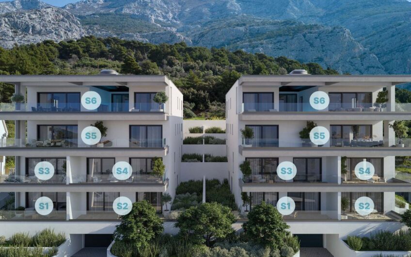 Makarska luksuzni stanovi novogradnja