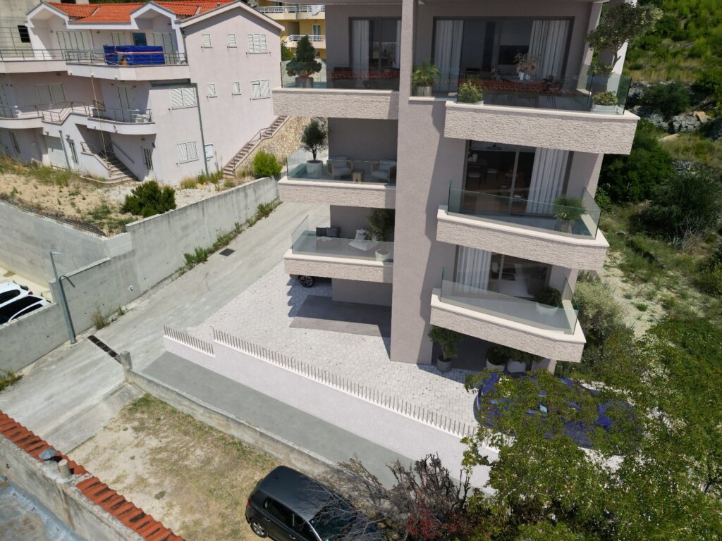 Tučepi, dvosoban stan s pogledom na more, novogradnja