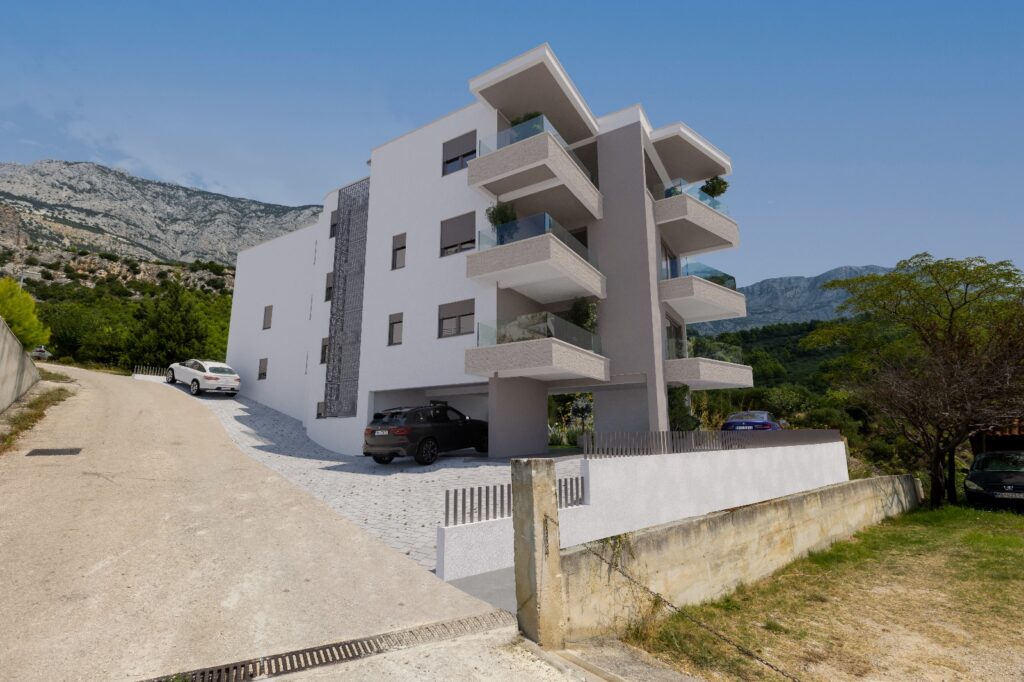 Tučepi dvoetažan trosoban stan, novogradnja