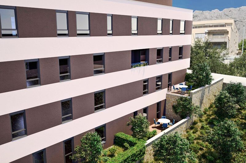 Makarska, dvosobni stanovi novogradnja
