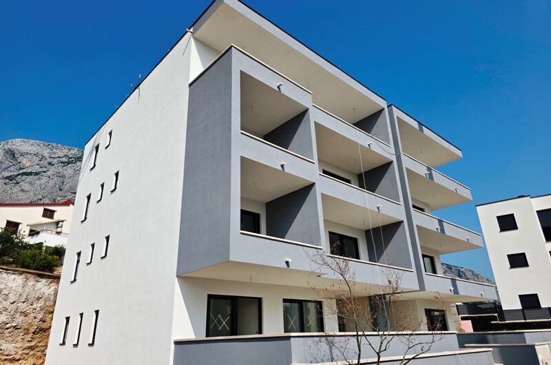 Manji dvosoban stan 54m2 novogradnja Makarska