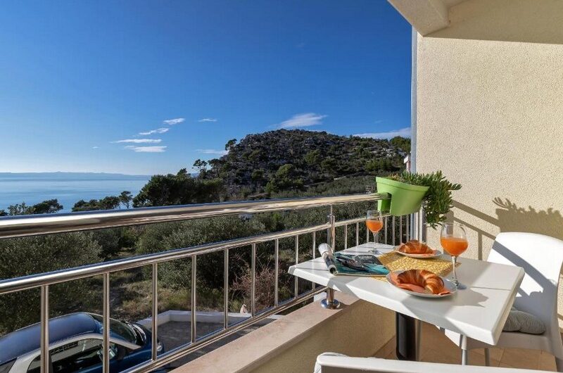 Makarska, dvosoban stan s pogledom na more