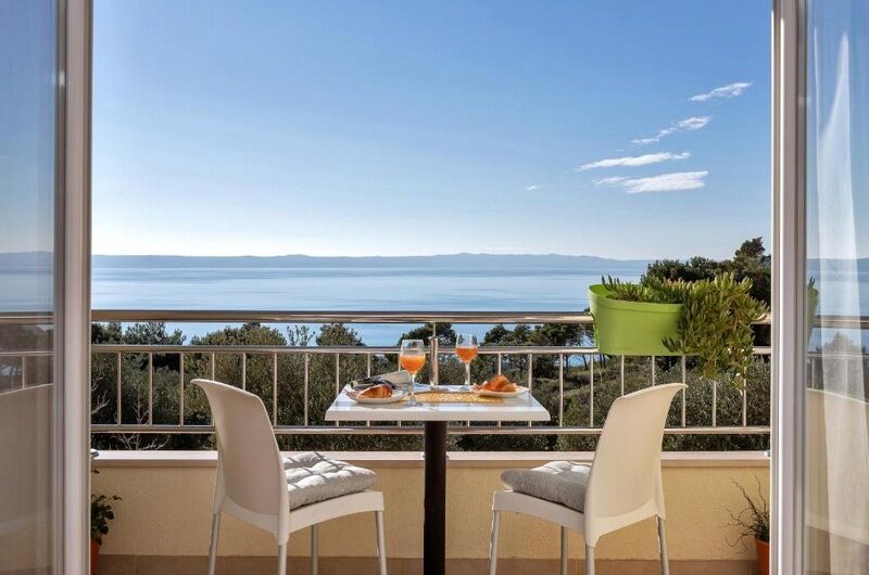 Makarska, dvosoban stan s pogledom na more