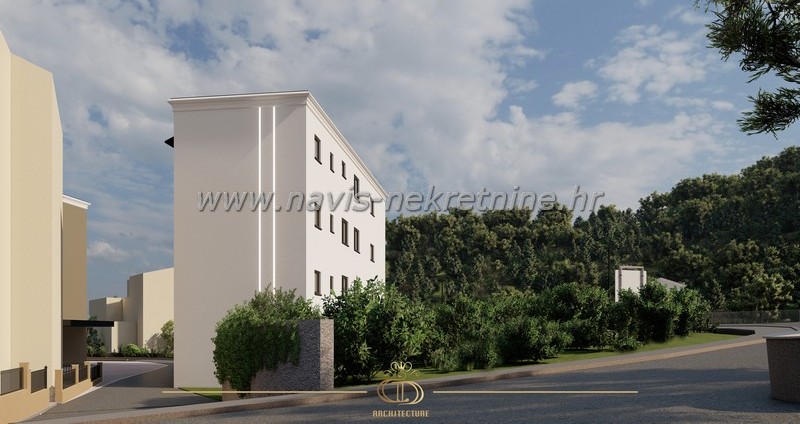 Jednosobni stanovi novogradnja Drvenik, Makarska rivijera