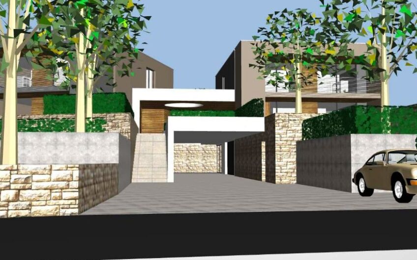 Zagvozd zemljište s dozvolom za dvije vile sa bazenom