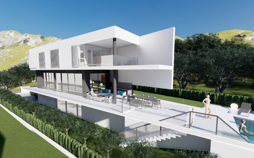 Makarska, zemljište 615m2 s Idejnim projektom