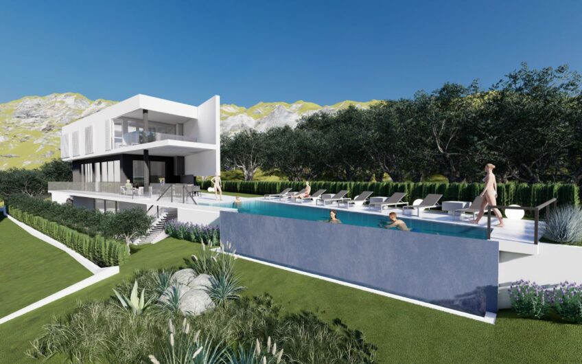 Makarska, zemljište 615m2 s Idejnim projektom