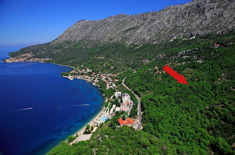 Zemljište površine 541m2 s građevinskom dozvolom za kuću s bazenom