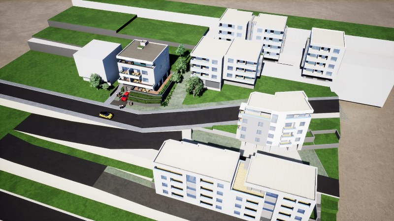 Jednosobni stanovi istočni dio grada NOVOGRADNJA